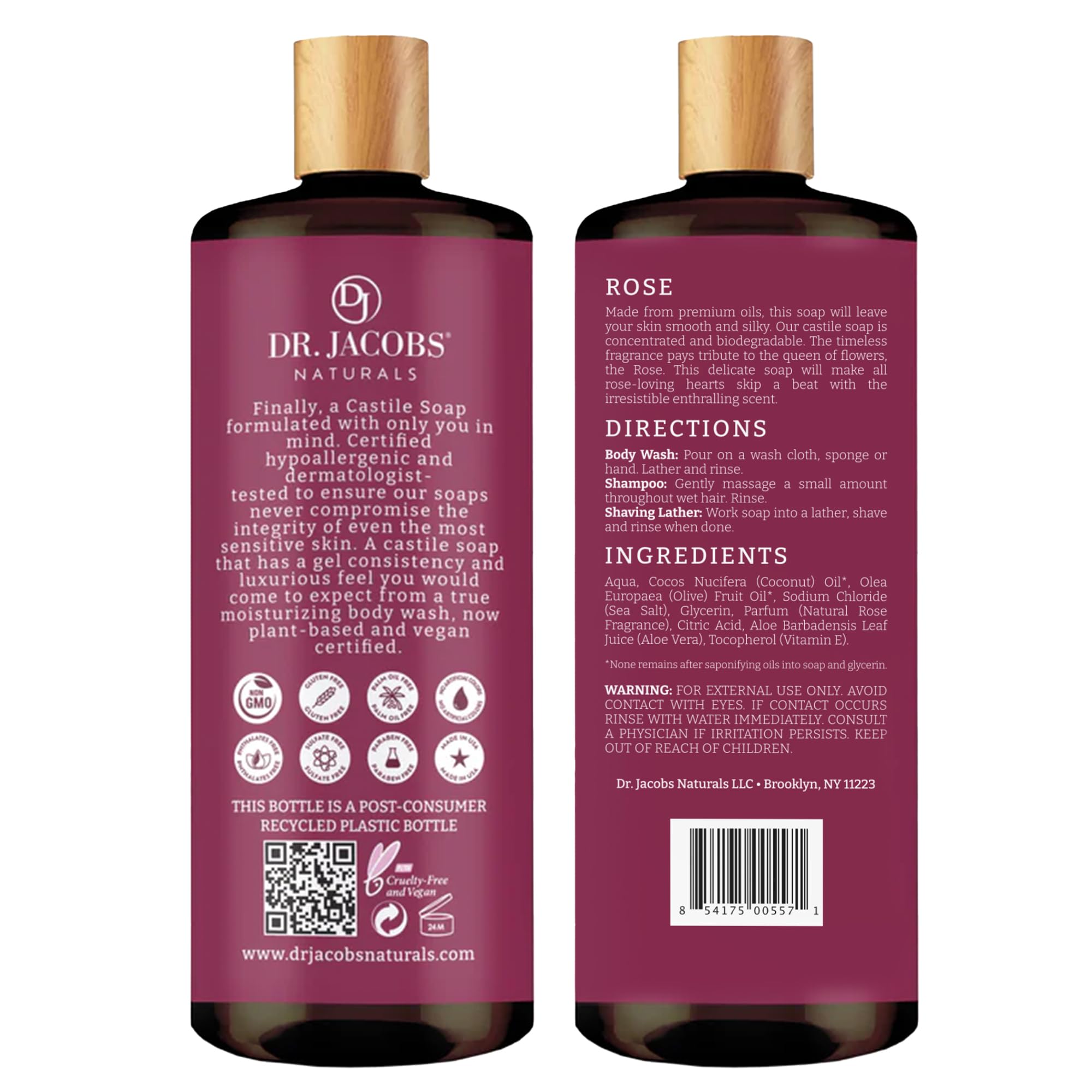 Rose castile soap lather close-up showing rich foam for a refreshing shower.