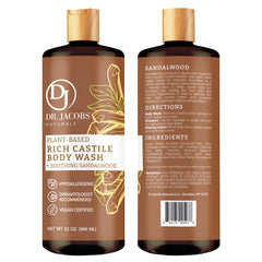 DR.JACOBS NATURALS sandalwood pump showing easy daily use.
