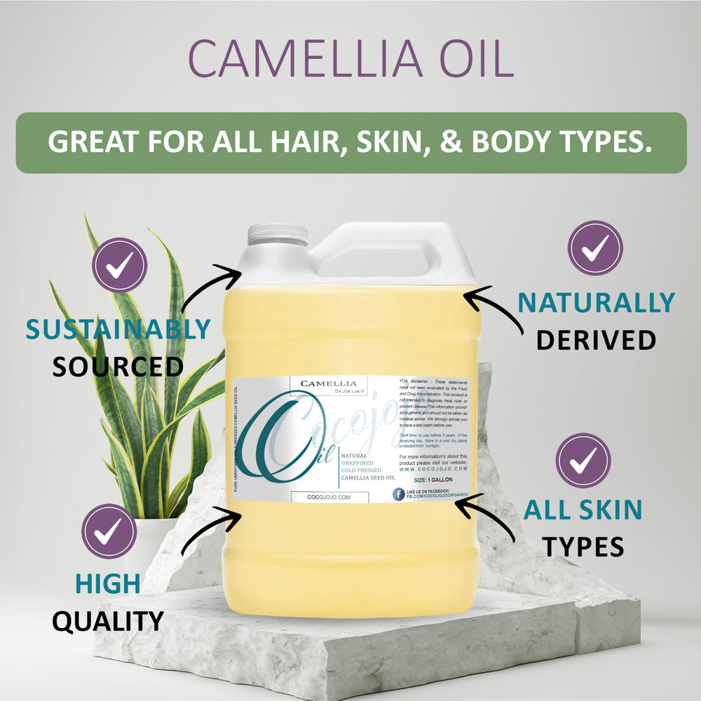 Dr Joe Lab Camellia Seed Oil bottle close-up highlights premium cold-pressed quality.