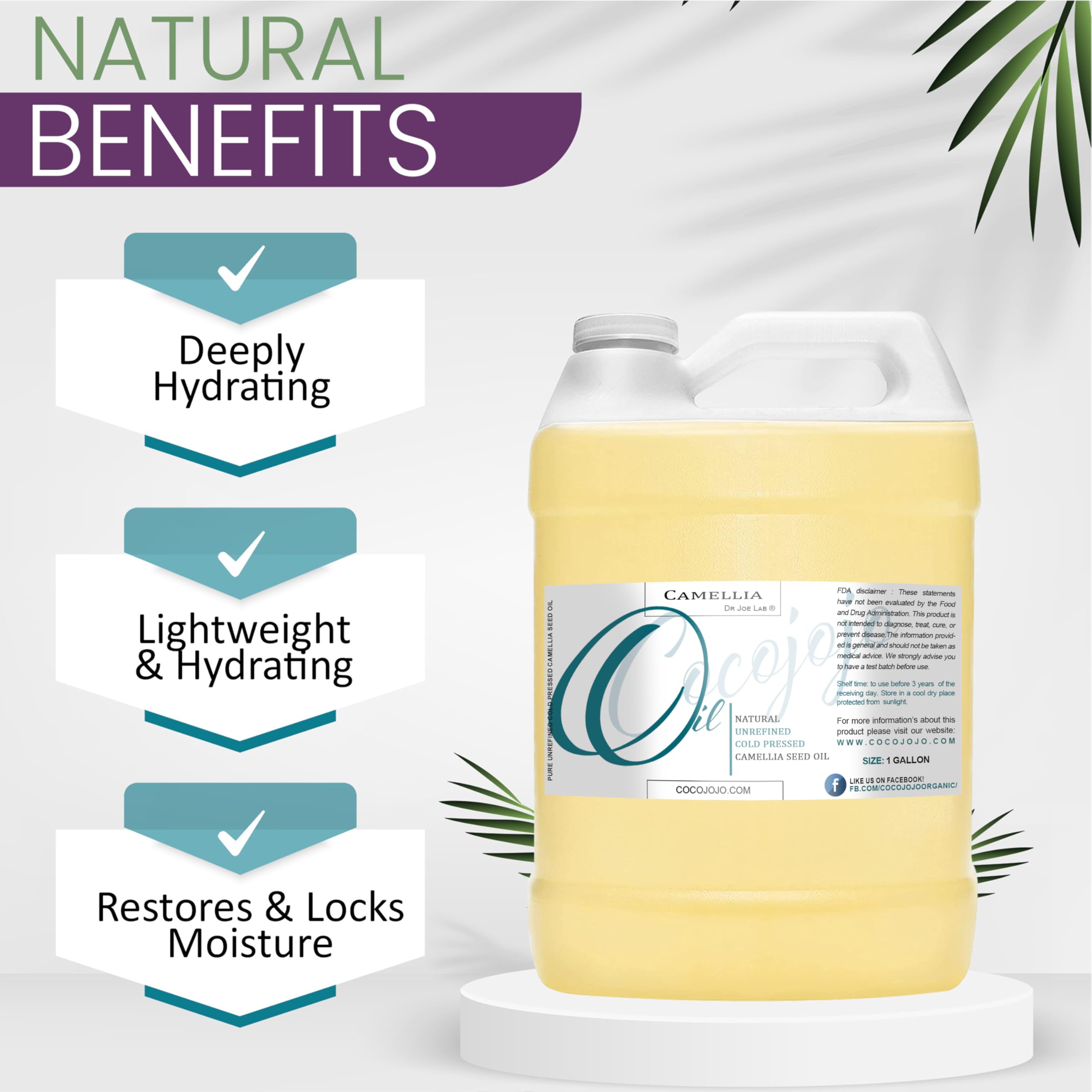 Dr Joe Lab Camellia Seed Oil applied to hair for shine and smoothness.