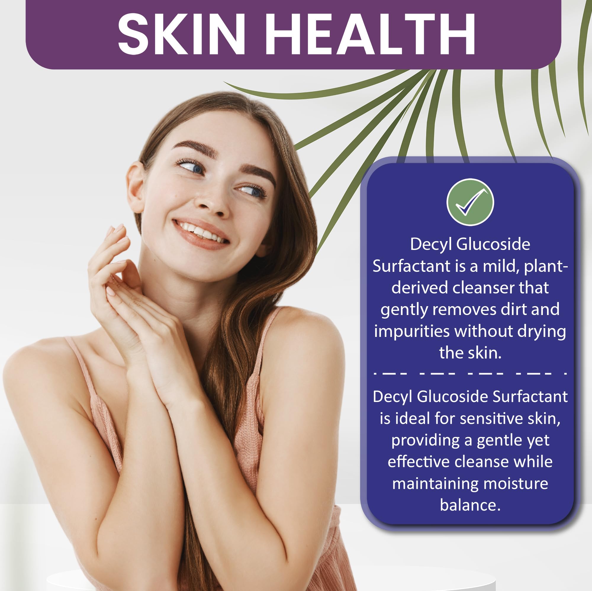 Close up of Cocojojo Decyl Glucoside label from Dr Joe Lab highlights fragrance-free formula