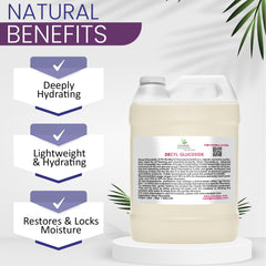 Pour spout with Cocojojo Decyl Glucoside highlights easy measurement for recipes