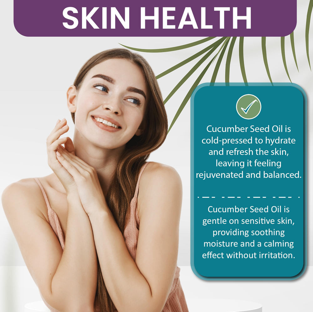 Dr Joe Lab cucumber seed oil label close-up highlighting purity.