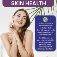 Dr Joe Lab Decyl Glucoside plant-derived ingredients underline eco-friendly surfactant choice