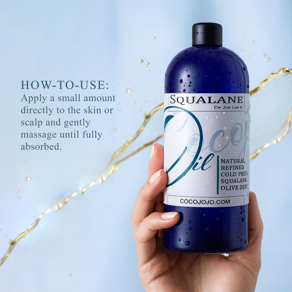 Dr Joe Lab Squalane Cheveux : brillance et douceur sans excès.