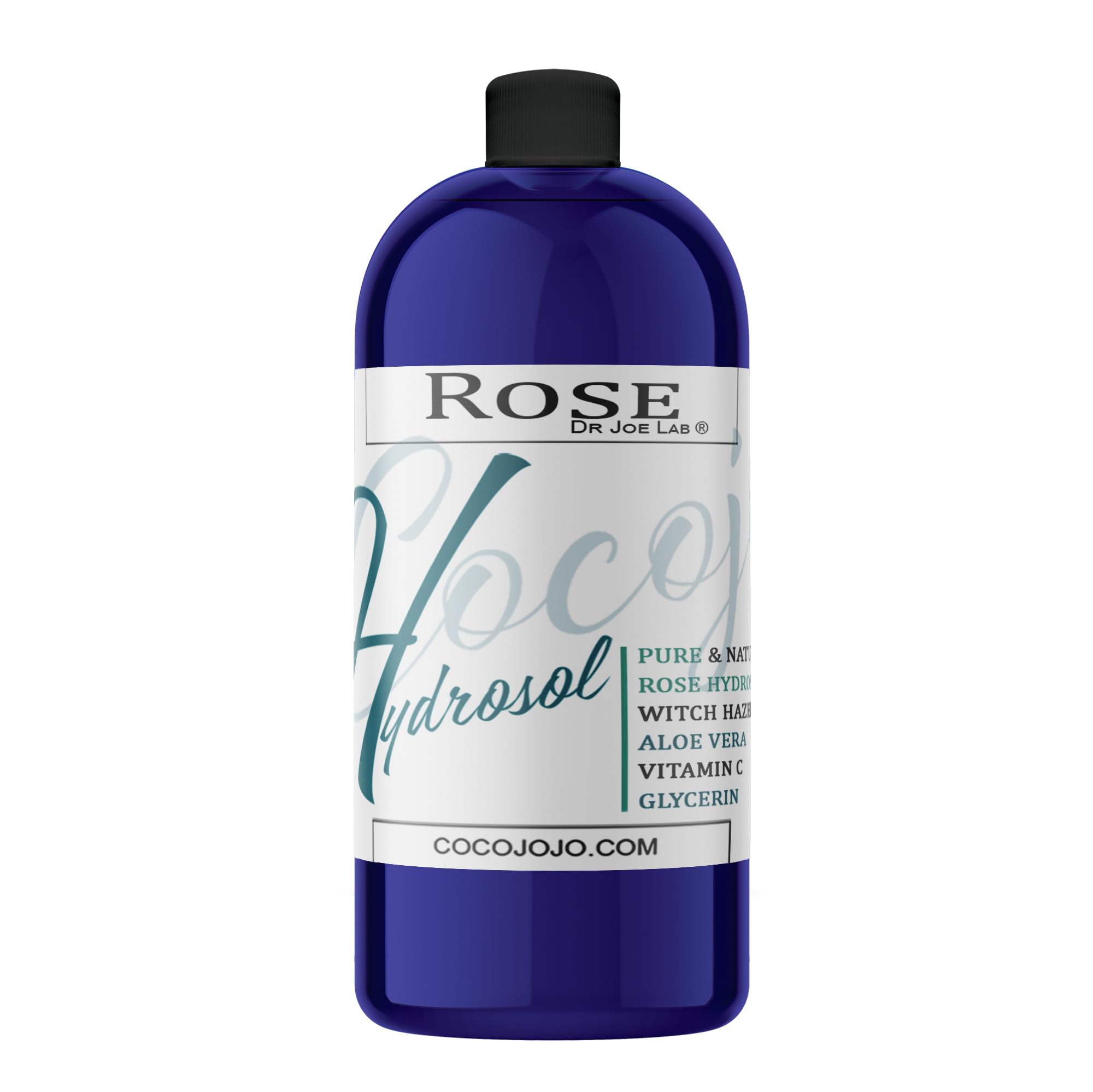 Dr Joe Lab Rose Water Hydrosol bottle for refreshing hydration