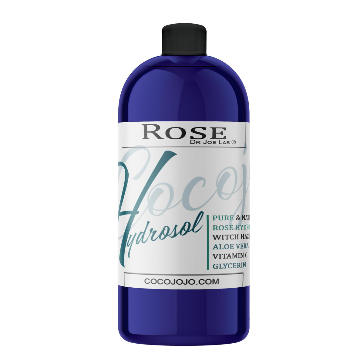 Dr Joe Lab Rose Water Hydrosol bottle for refreshing hydration