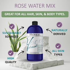 Dr Joe Lab Rose Water Hydrosol mist spray delivering quick hydration