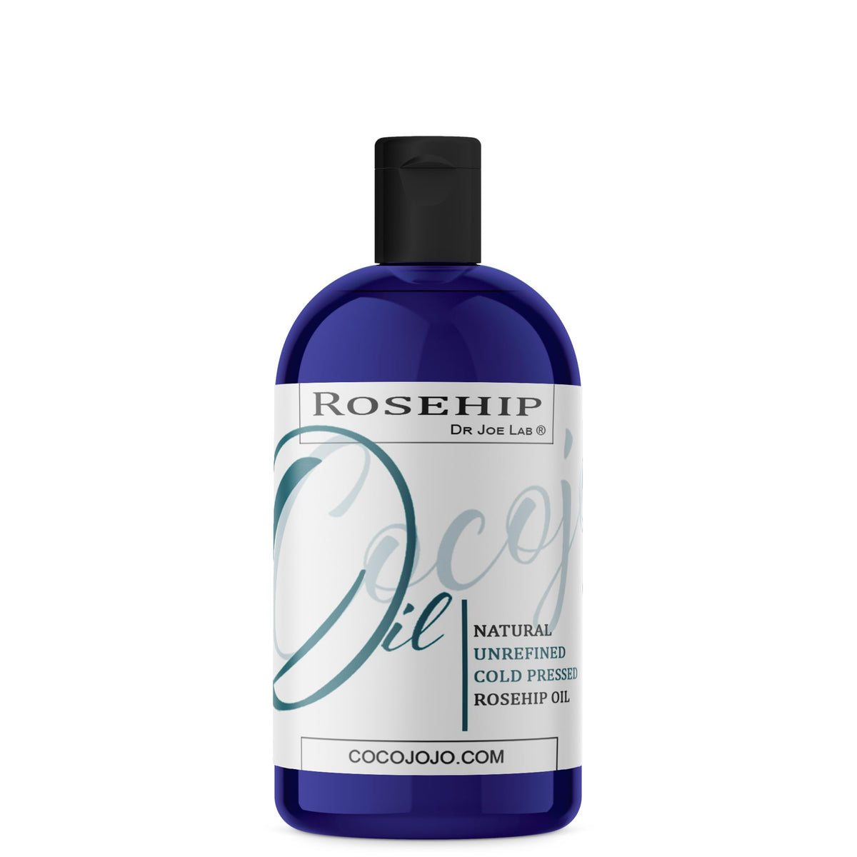 Dr Joe Lab Rosehip Oil for face bottle ready for daily hydration.