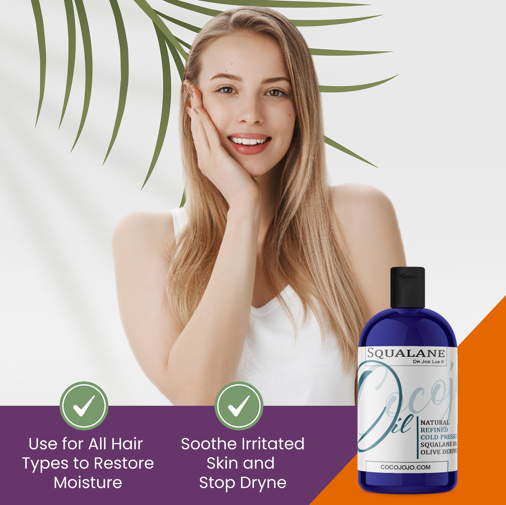 Dr Joe Lab Squalane face-application shows quick-drying hydration suitable for all skin types