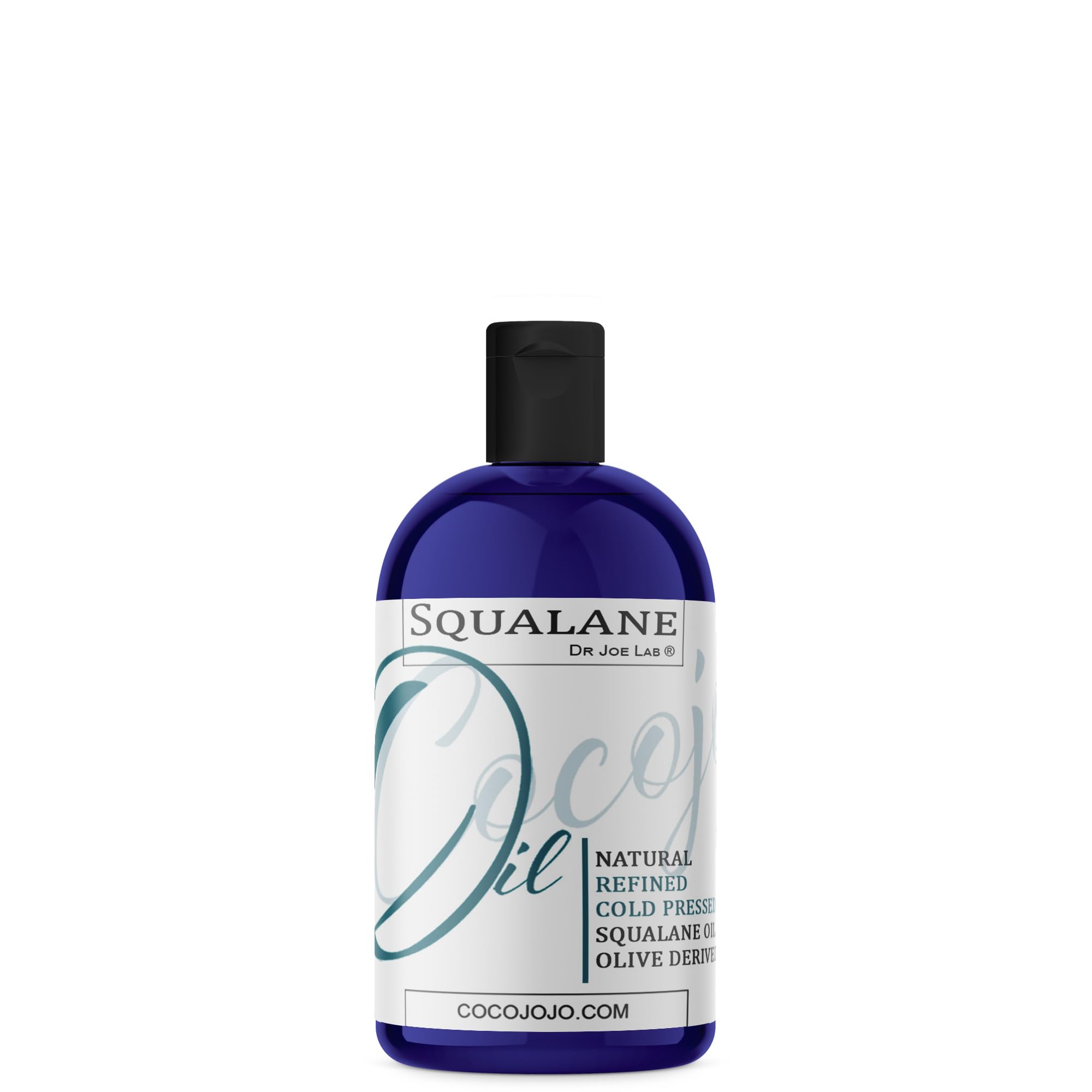 Dr Joe Lab Squalane oil bottle pour shows fast-absorbing moisture for facial skin