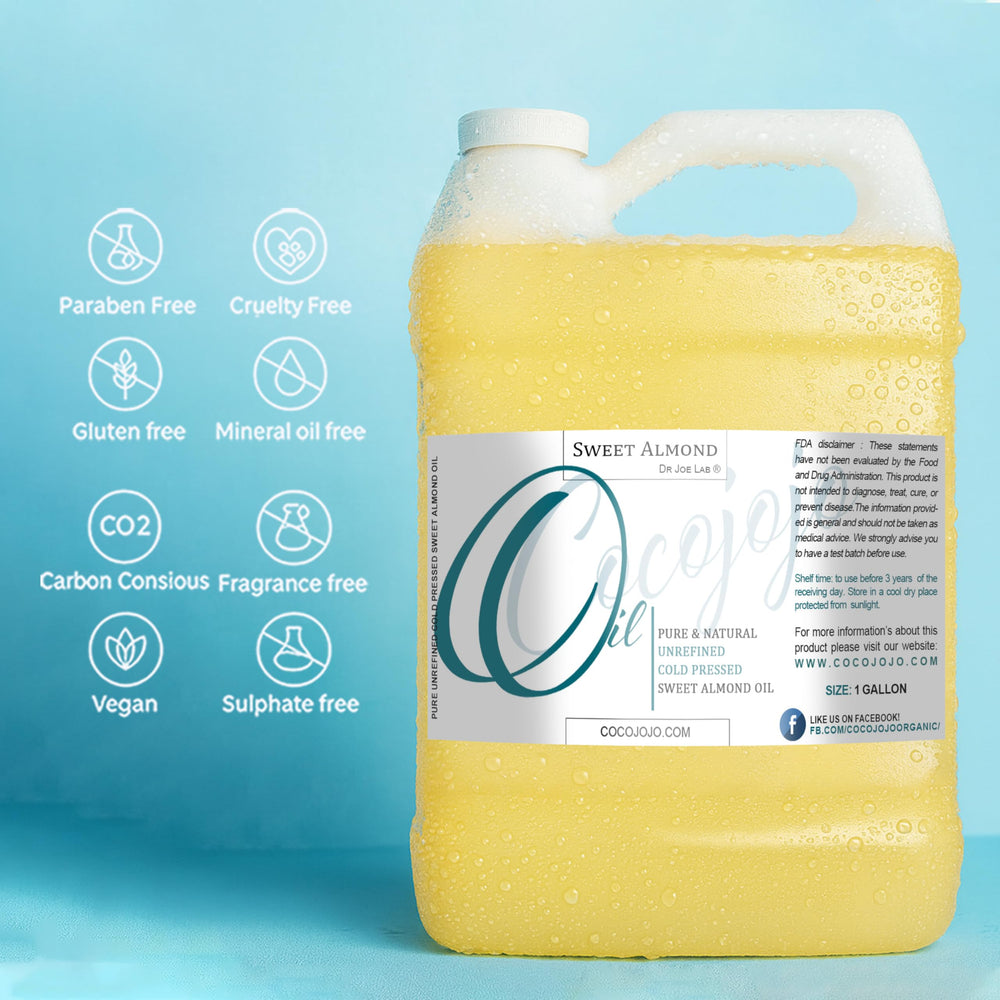 Label close-up on 128 oz bottle emphasizing large capacity.