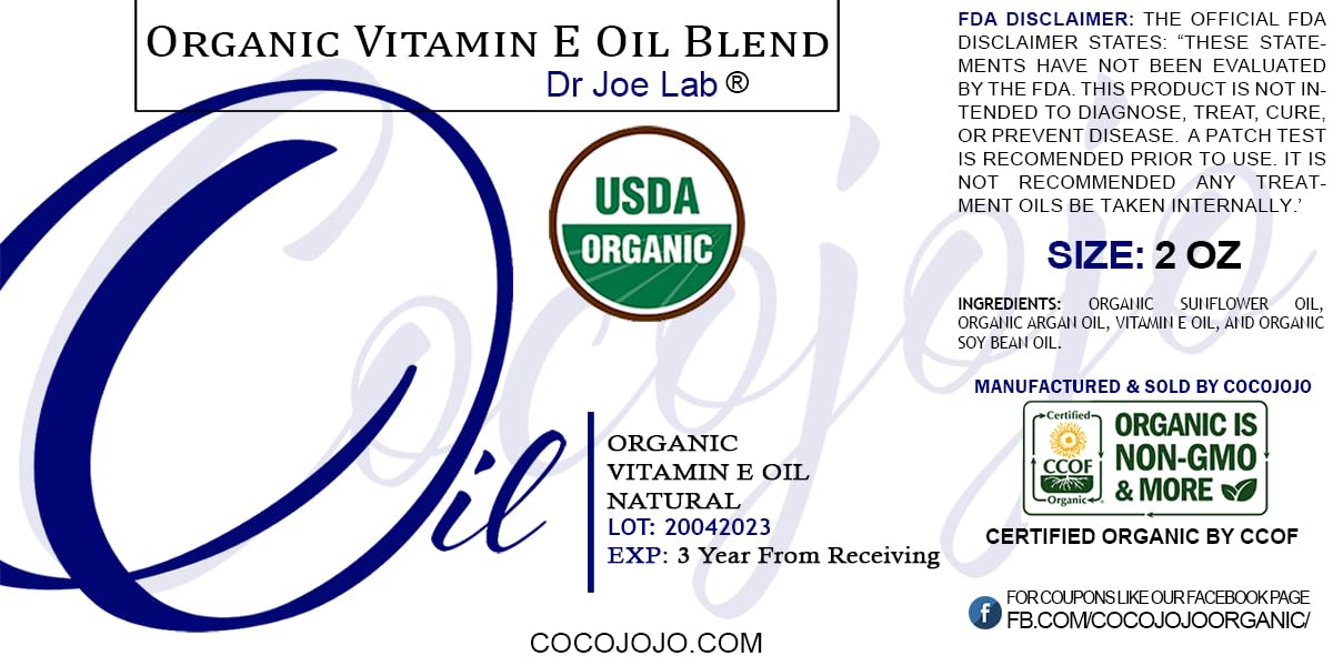 Dr Joe Lab Vitamin E Oil dropper used for targeted face care and scalp hydration.