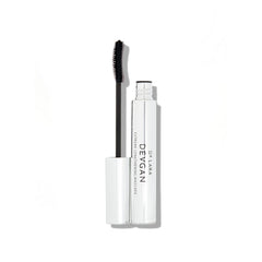 Dr. Lara Devgan Extreme Lengthening Mascara bottle with rich carbon black pigment.