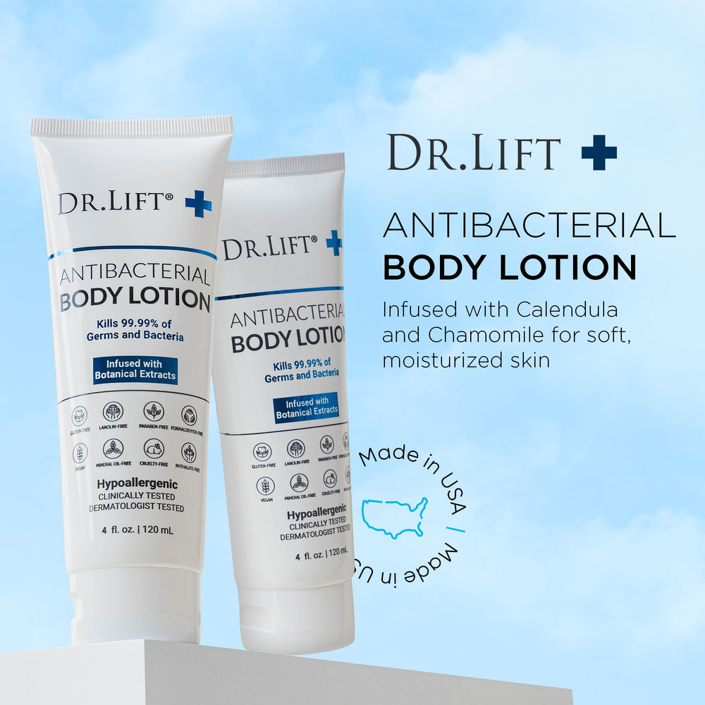 DR. LIFT calendula chamomile infusion soothing skin with gentle extracts.