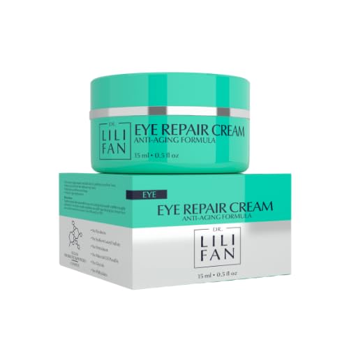Dr Lili Fan Probiotic Eye Repair Cream bottle front view for daily use