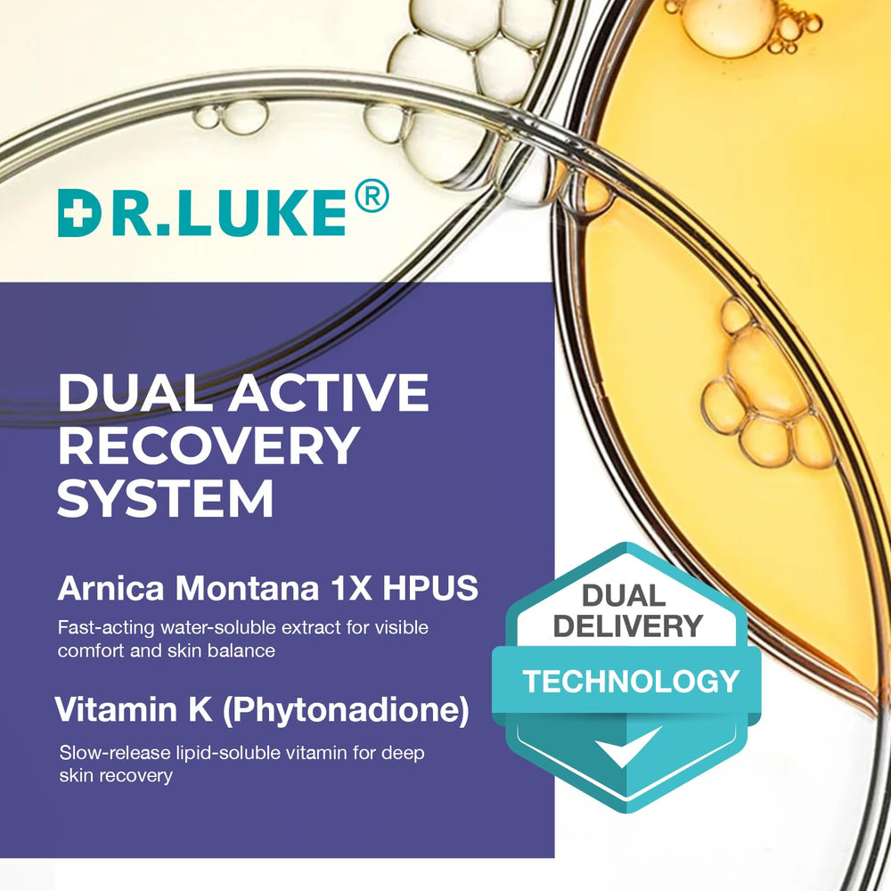 Dr. Luke Arnica Bruise Cream texture close-up shows smooth absorption