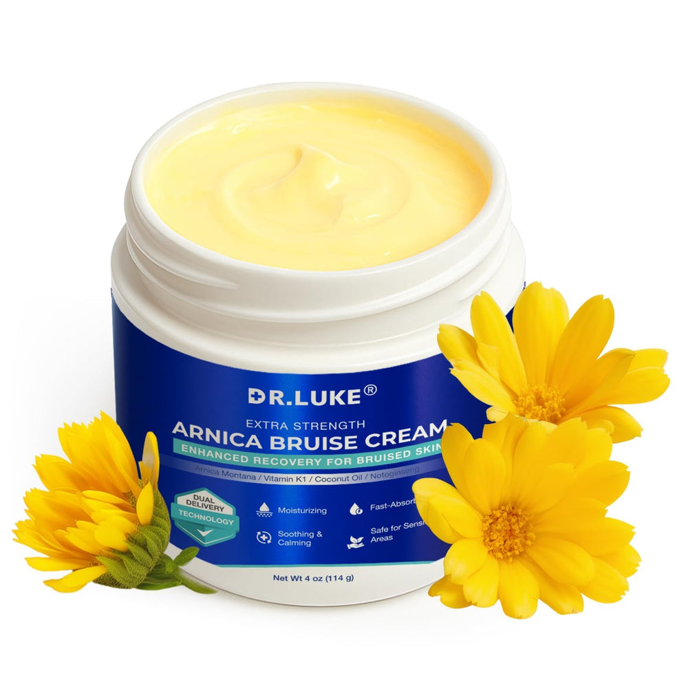 Dr. Luke Arnica Bruise Cream tube application targets affected area precisely