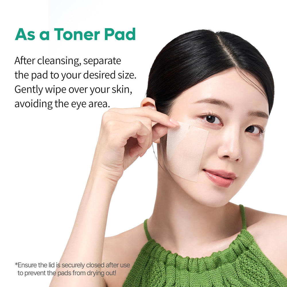 Dr.Melaxin Cicapyrin toner pad leaves refreshing, non-sticky after-use feel