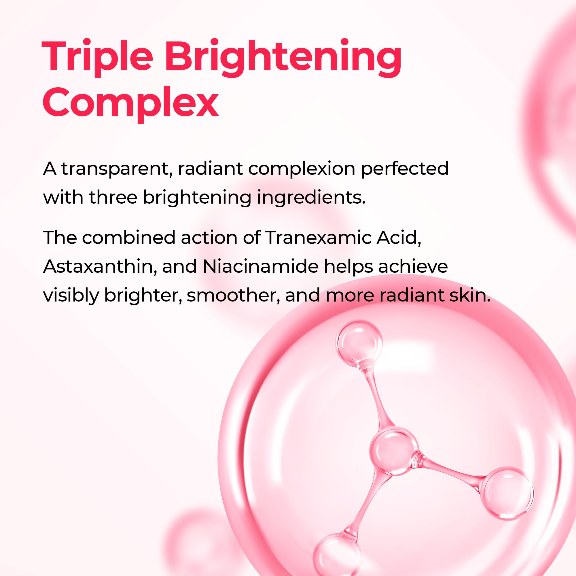 Dr.Melaxin Even-tone radiance application on clean skin.