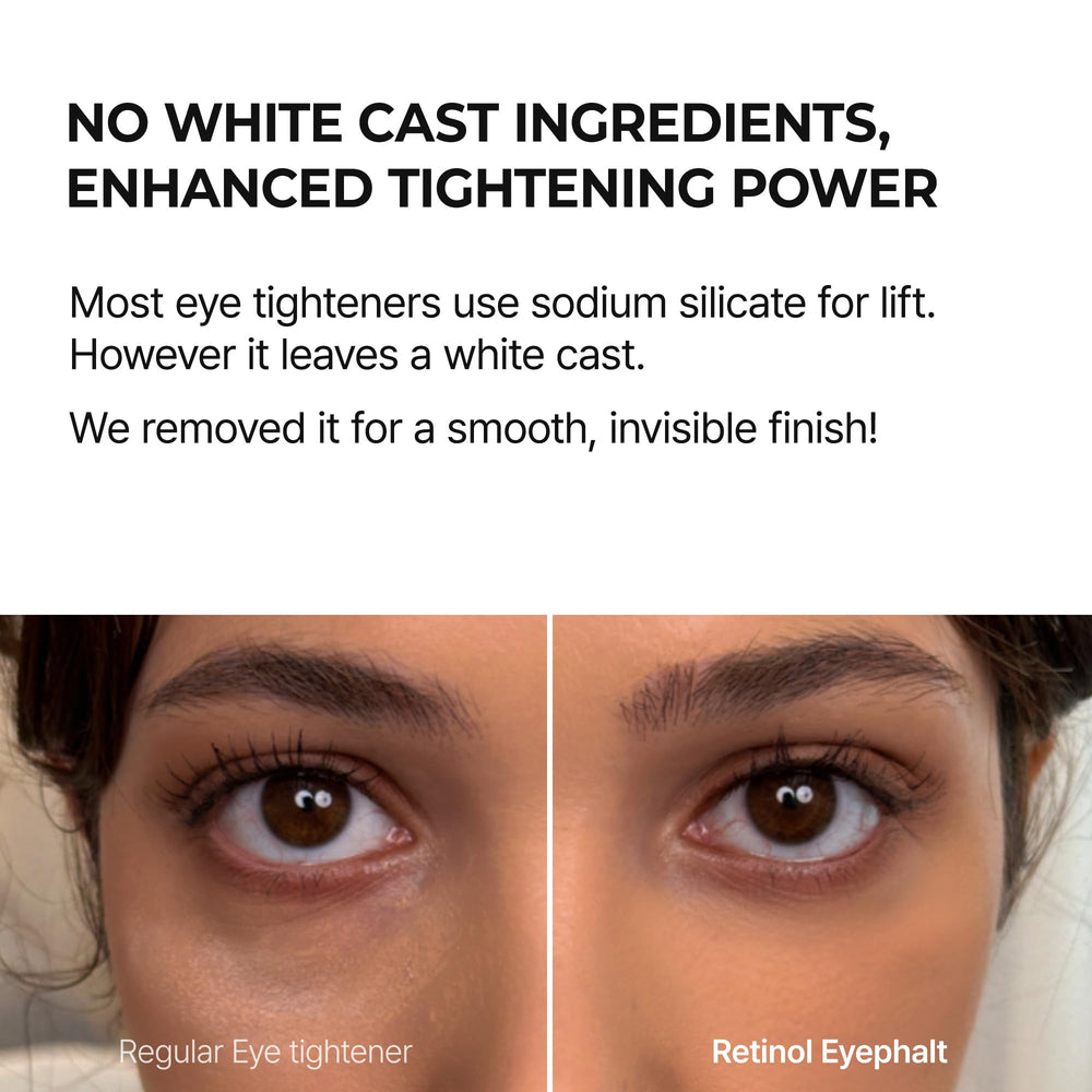 Dr.Melaxin eyebag cream with ceramide helps maintain moisture in the under eye area.