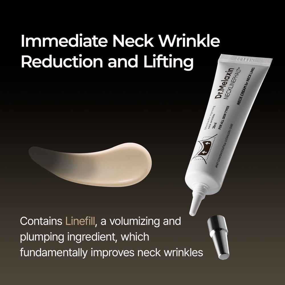 Dr. Melaxin Necklinephalt volumizing lift tightens neck contours