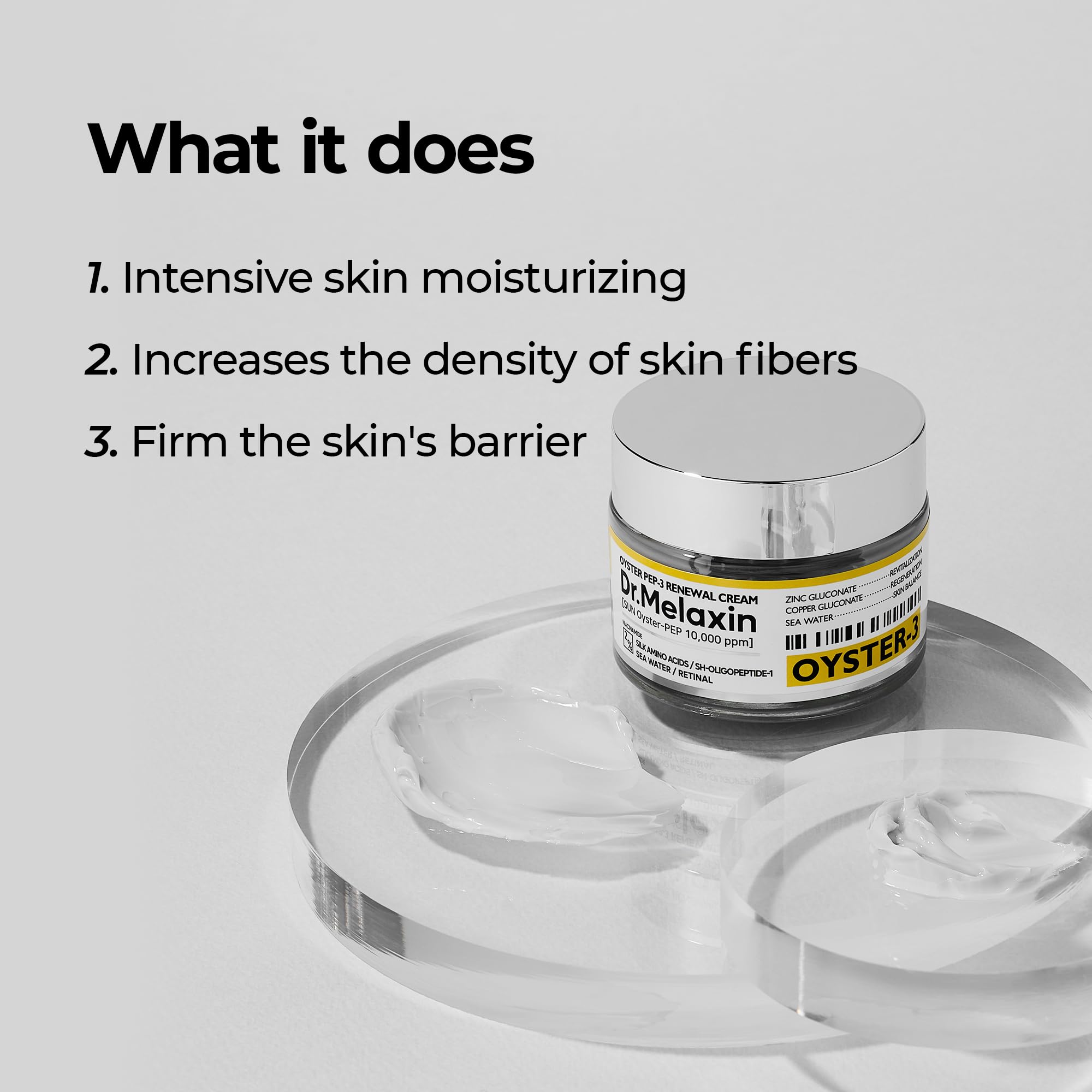 Silk amino acids contribute to silky feel and gentle wrinkle care