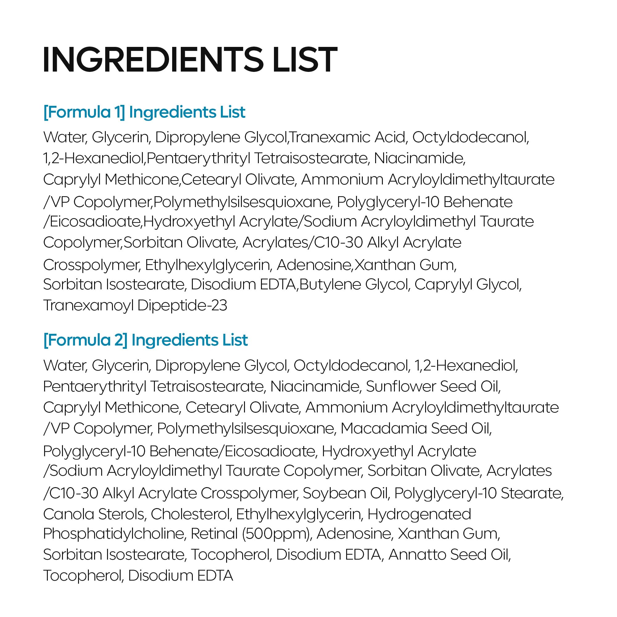 Daytime sunscreen reminder when using Dr.Melaxin TX Tranexamic Eye Cream