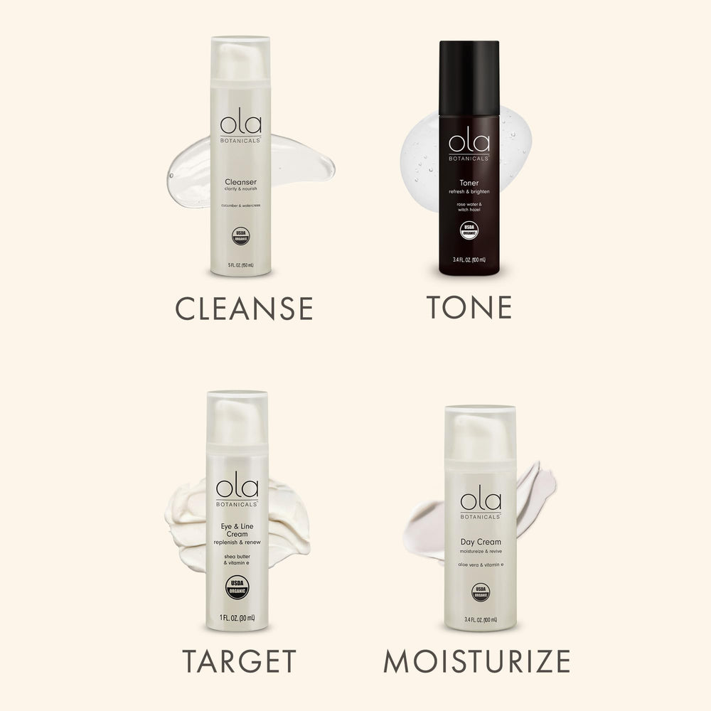 Dr. Mercola Ola Botanicals cruelty-free Leaping Bunny logo signals ethical skincare.