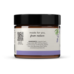 Texture-melt on skin: Ola Lavender Tallow Balm delivers gentle hydration.