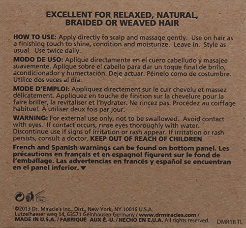 Display of packaging featuring Dr. Miracle's Strengthen Daily Creme 4oz.