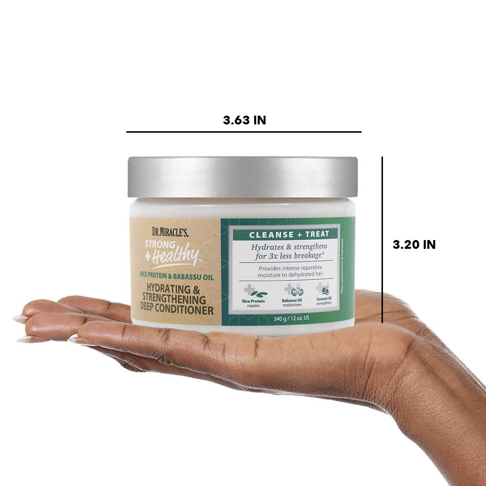 Dr. Miracle's under-dryer session for deeper conditioning.