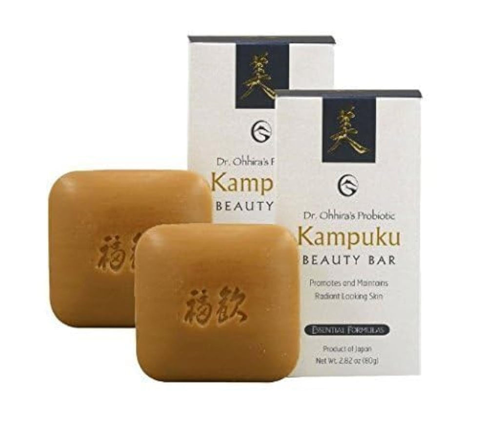 DR. OHHIRA'S Kampuku Beauty Bar two-pack for daily cleansing and gentle hydration.