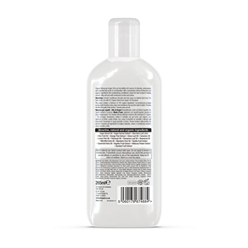 Dr. Organic Moroccan Argan Oil Conditioner cream texture feels silky and smooth