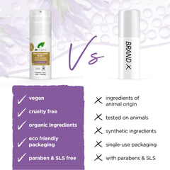 Hands applying Bakuchiol moisturiser with gentle facial massage.