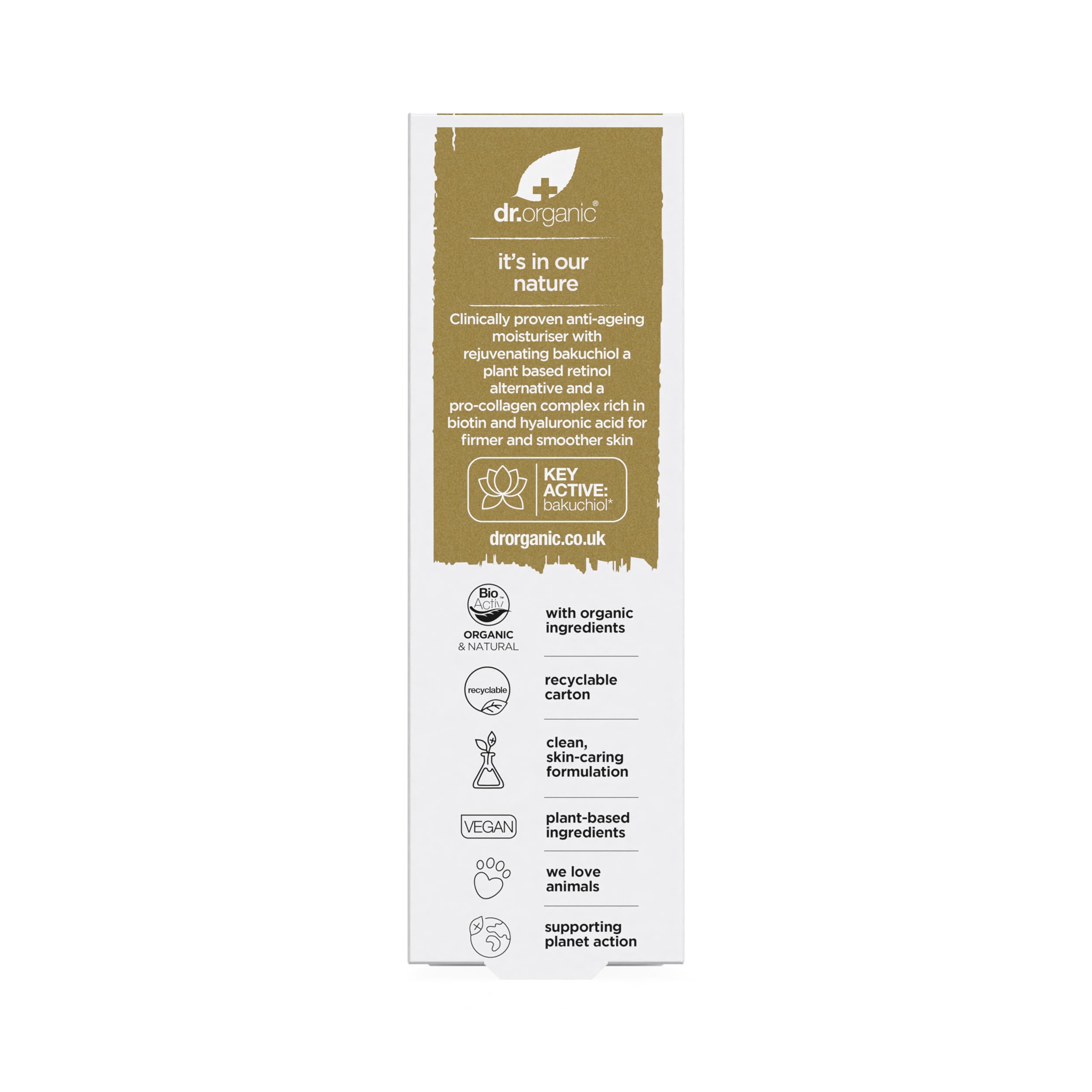 Close-up of the moisturiser texture showing lightweight hydration.