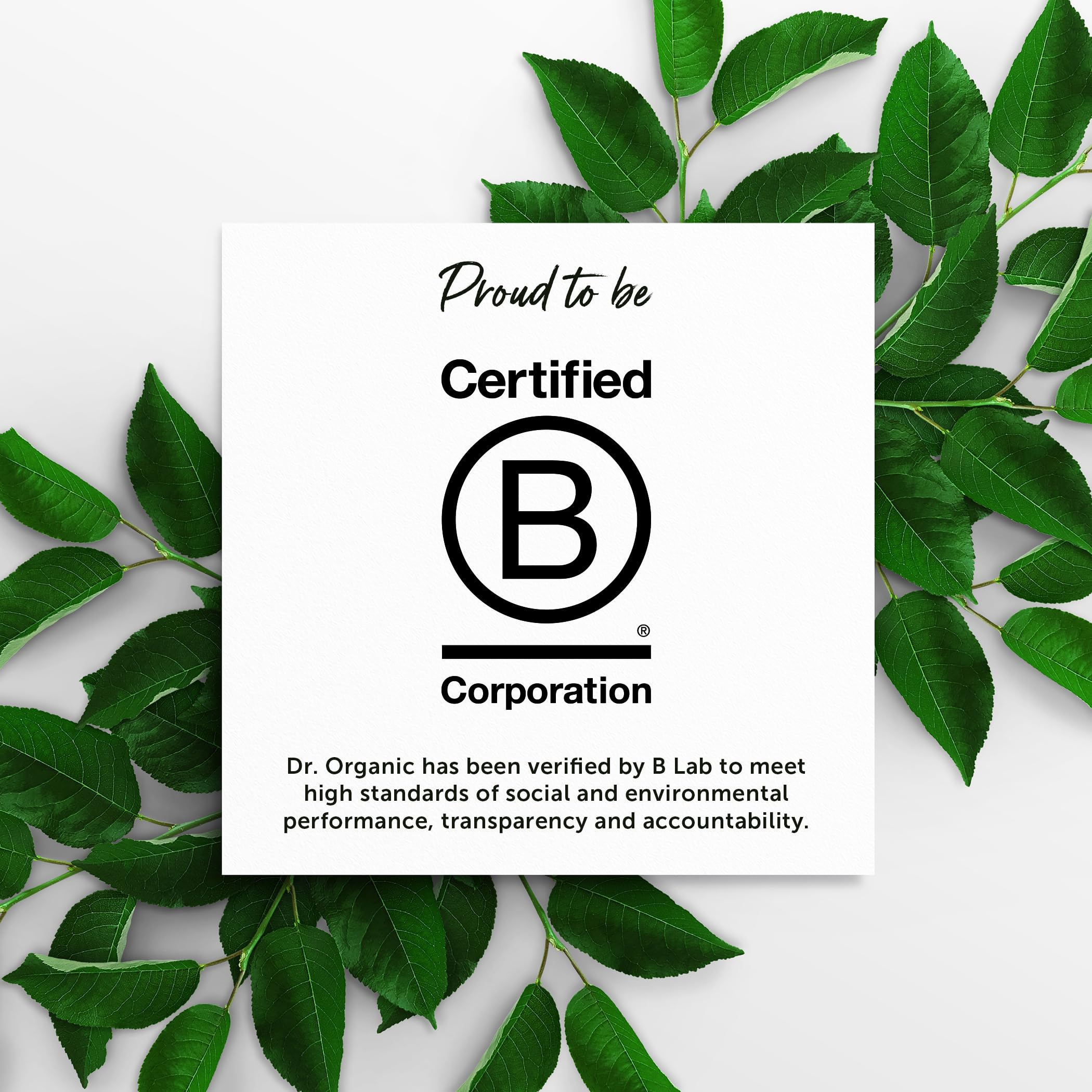 Dr. Organic Pro Collagen Plus vegan cruelty-free label supports ethical beauty choices.