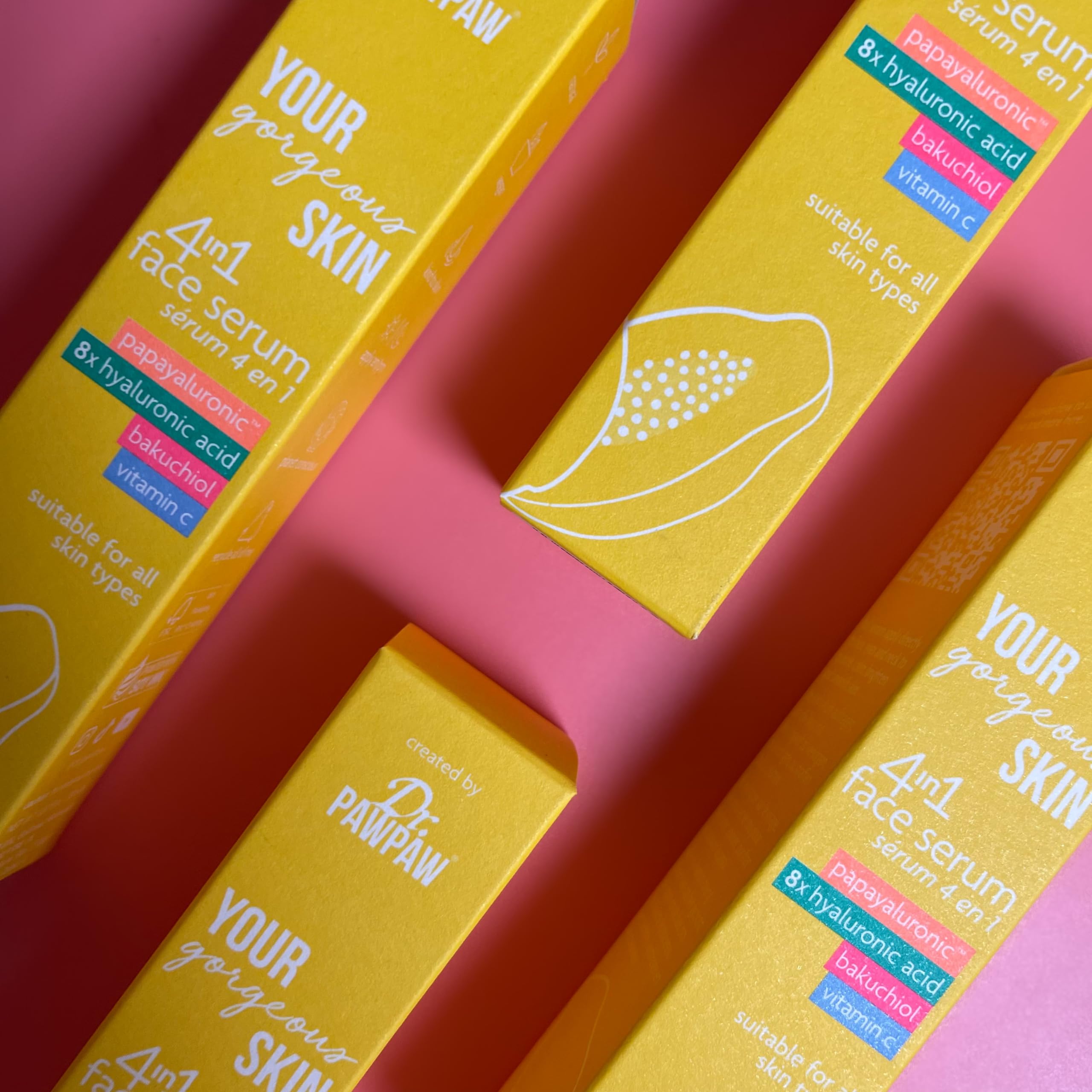 Bakuchiol anti-aging action by Dr. PawPaw creates smoother-looking skin.