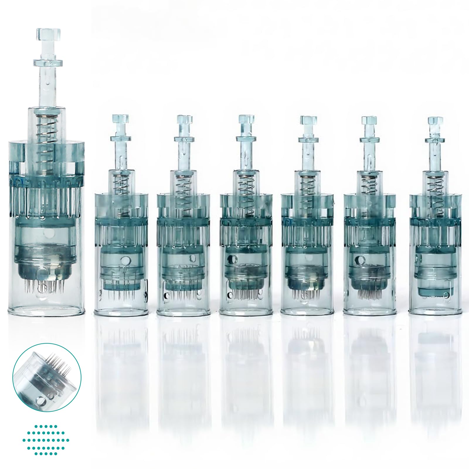 Dr. Pen 16-pin cartridge close-up for precise small-area rejuvenation