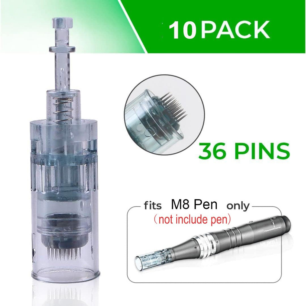 Dr Pen M8 0-25mm needles for gentle skin rejuvenation sessions
