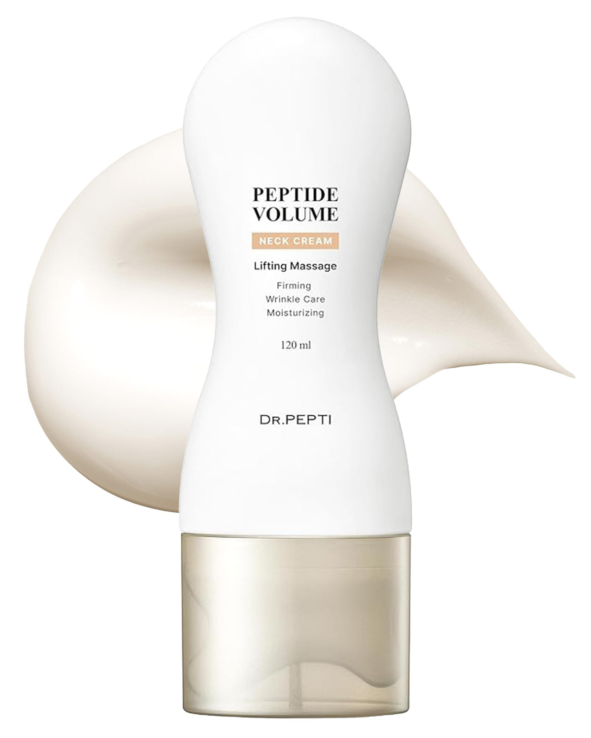 Dr. Pepti bouteille crème cou gua-sha pour lifter et raffermir en douceur