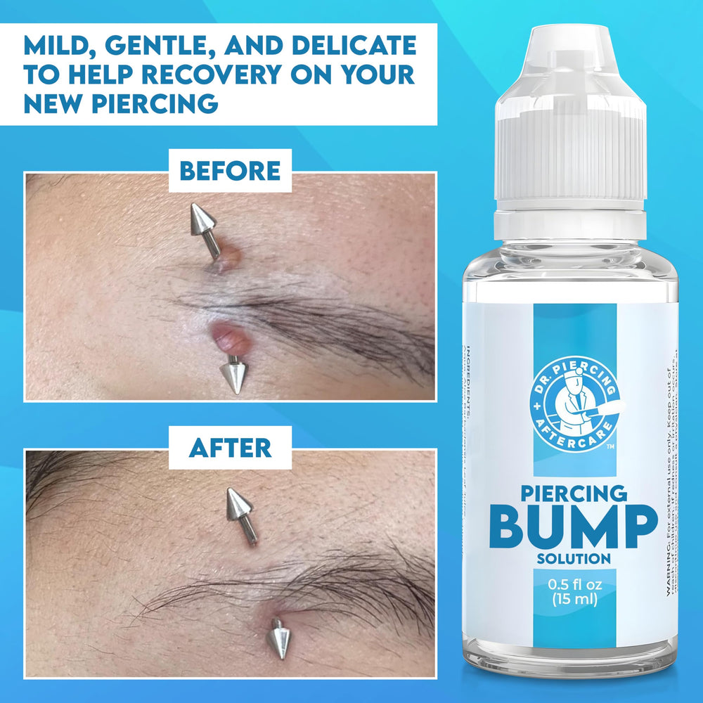 DR. PIERCING AFTERCARE keloid drops precision dropper for precise application