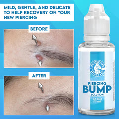 DR. PIERCING AFTERCARE keloid drops precision dropper for precise application