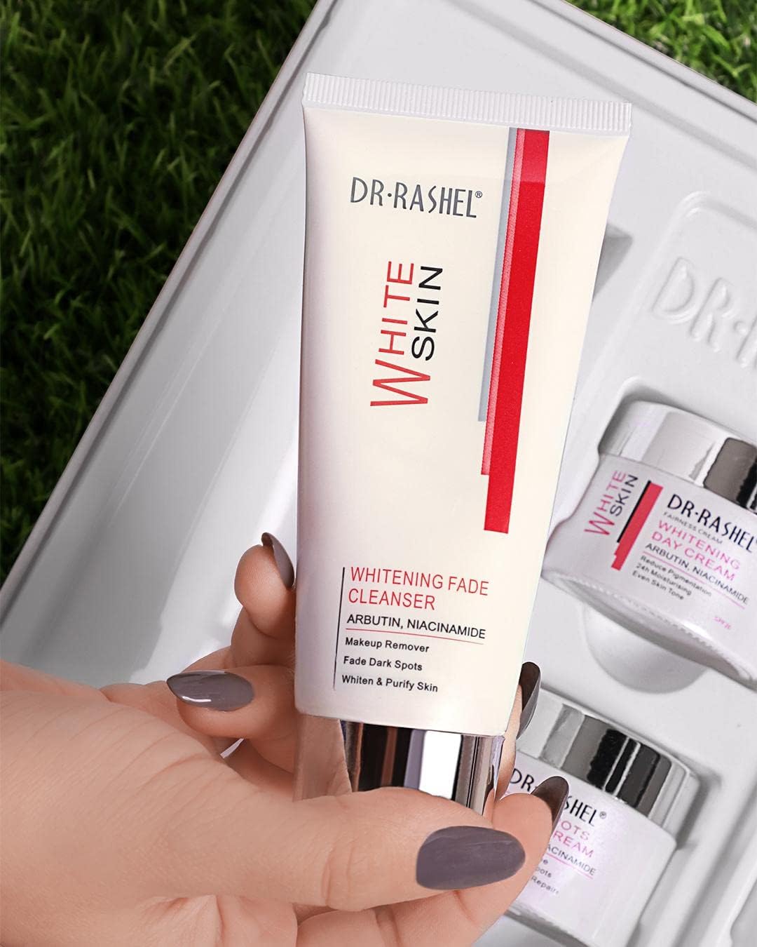 DR.RASHEL Even tone visual suggests brighter complexion.
