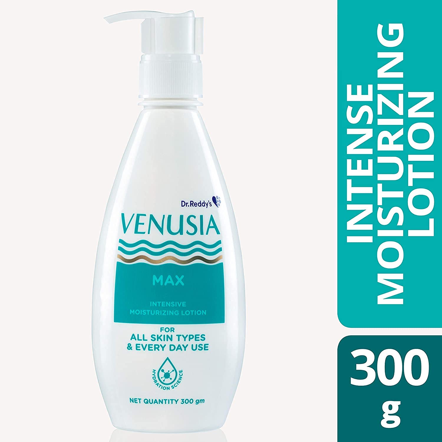Dr. Reddy's Venusia MAX back view reveals creamy texture and nourishment.