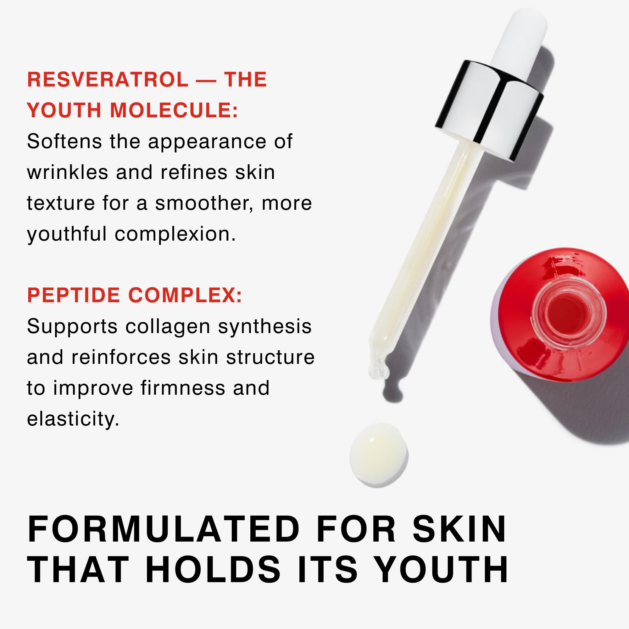 Dr Sebagh Supreme Maintenance Youth Serum dropper tip with serum sheen