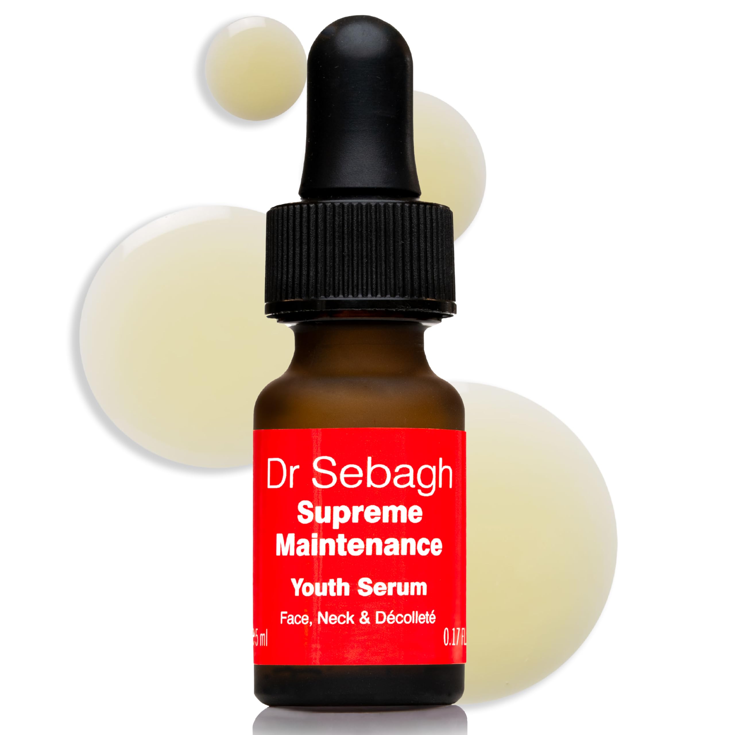 Dr Sebagh Supreme Maintenance Youth Serum dropper releasing serum for fast absorption