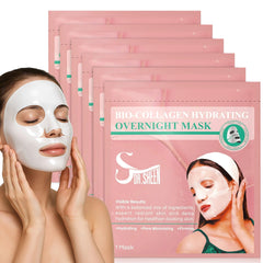 Dr. Sheen Bio Collagen mask sheet for overnight hydration.
