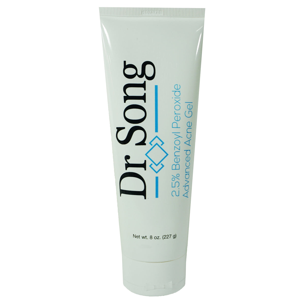 Dr Song benzoyl peroxide acne gel bottle for targeted at-home spot treatment.