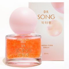 Dr Song PDRN Serum bottle close-up highlighting premium packaging for radiant skin.